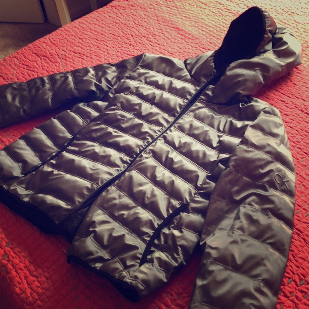 Reverse Calvin Klein’s jacket you brand new!